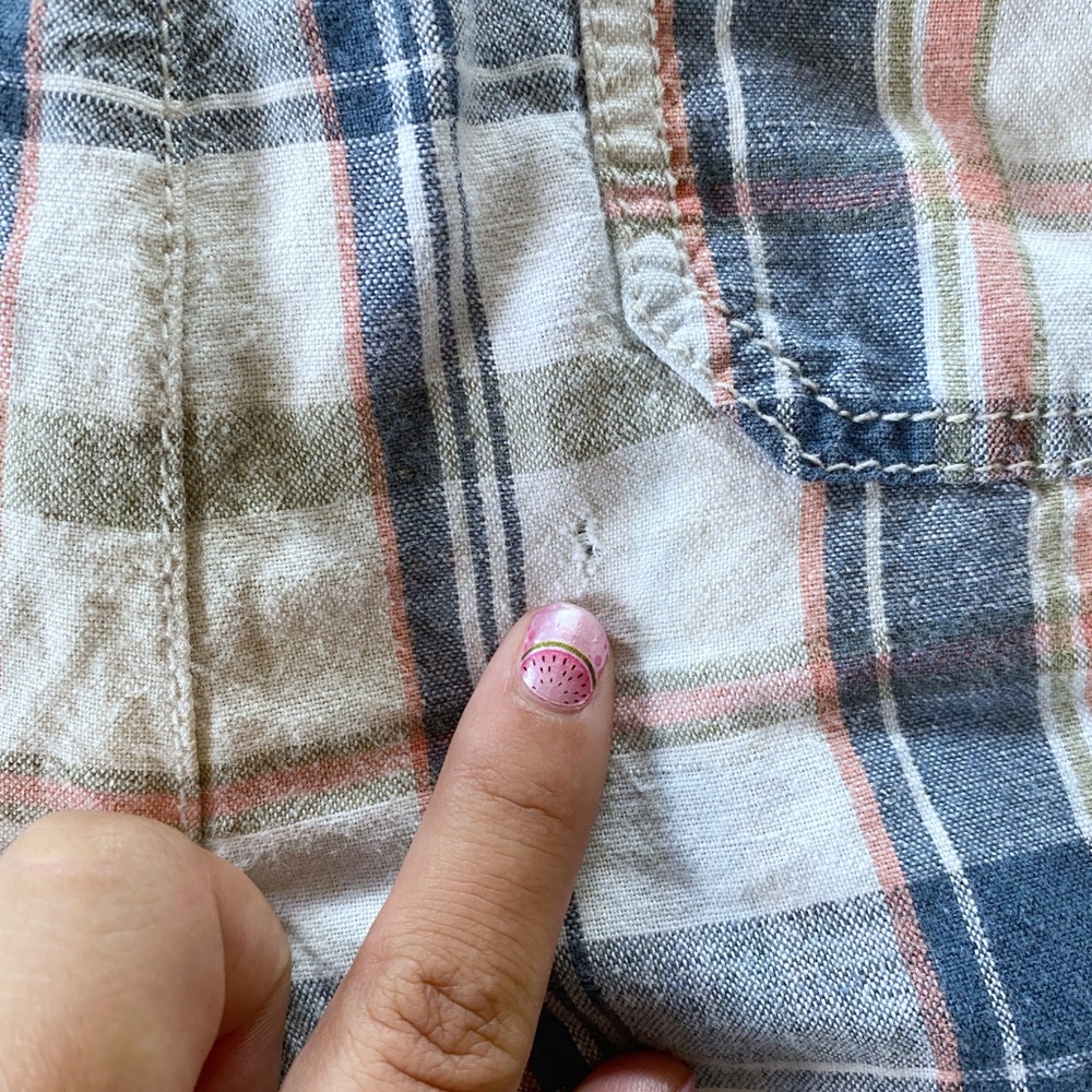 4/$20 Abercrombie & Fitch Plaid Shorts - Picture 6 of 6
